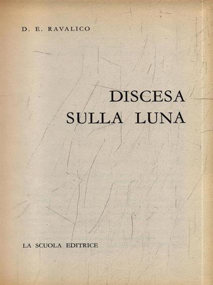 Discesa sulla luna - Domenico E. Ravalico - copertina