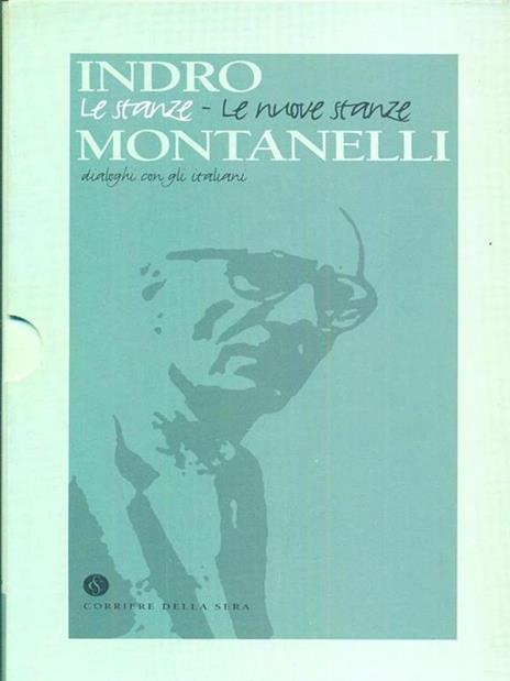 Le stanze Le nuove stanze. 2 volumi - Indro Montanelli - copertina