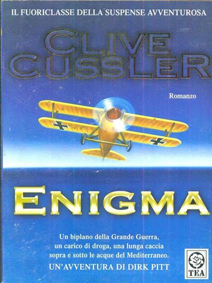 Enigma - Clive Cussler - copertina