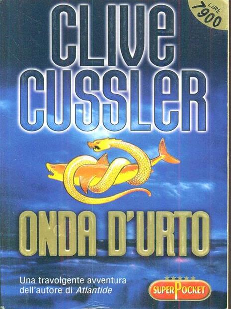 Onda d'urto - Clive Cussler - copertina
