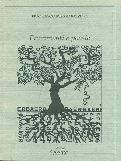 Frammenti e poesie - copertina