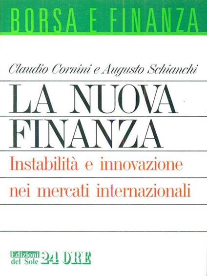 La nuova finanza - copertina