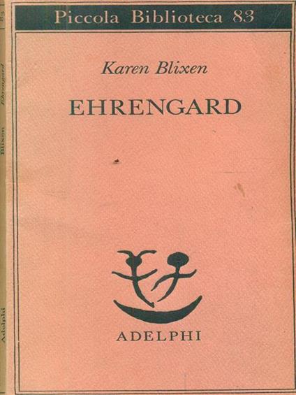 Ehrengard - Karen Blixen - copertina