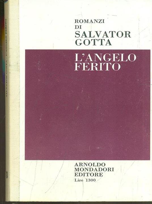 L' angelo ferito - Salvatore Gotta - copertina