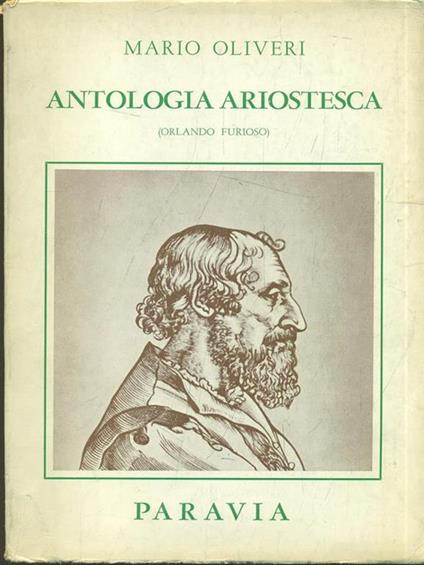 Antologia ariotesca - Mario Olieri - copertina