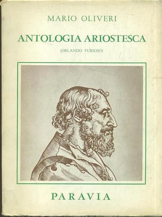 Antologia ariotesca - Mario Olieri - copertina