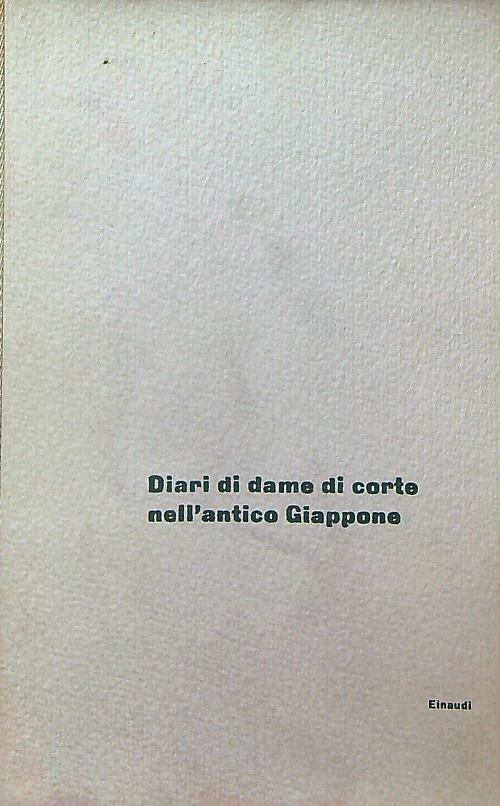 Diario di dame di corte nell'antico Giappone
