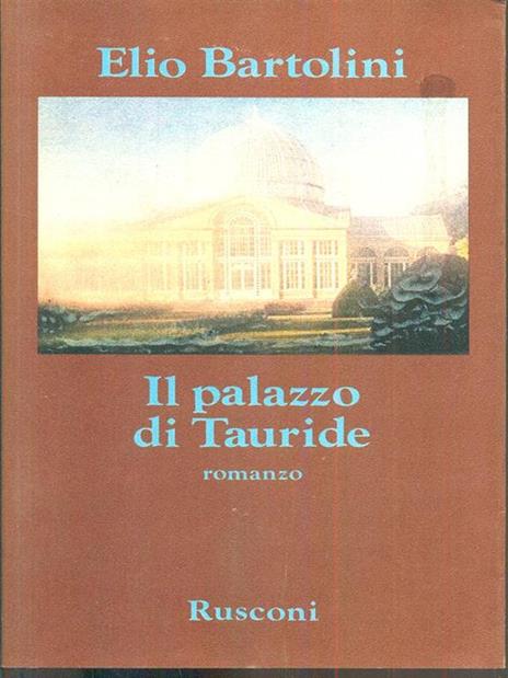 Il palazzo di Tauride - Elio Bartolini - copertina