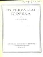 Intervallo d'opera