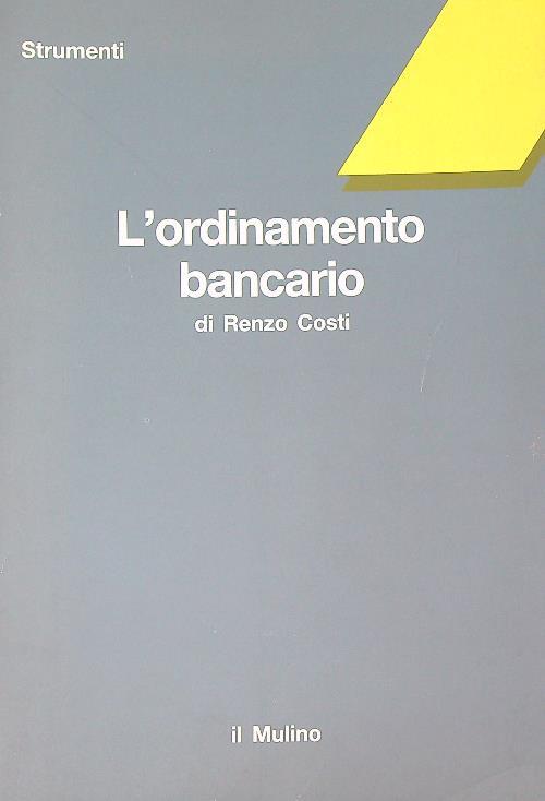 L' ordinamento bancario