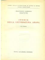 Storia della letteratura araba