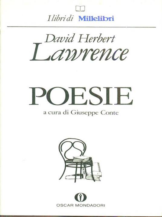 Poesie - David Herbert Lawrence - copertina