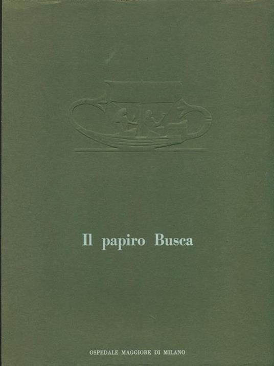 Il papiro Busca - copertina