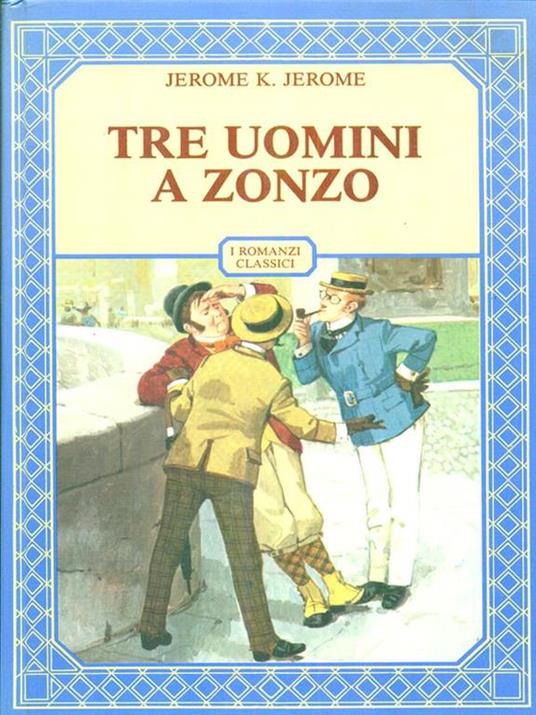 Tre uomini in barca - Jerome K. Jerome - copertina
