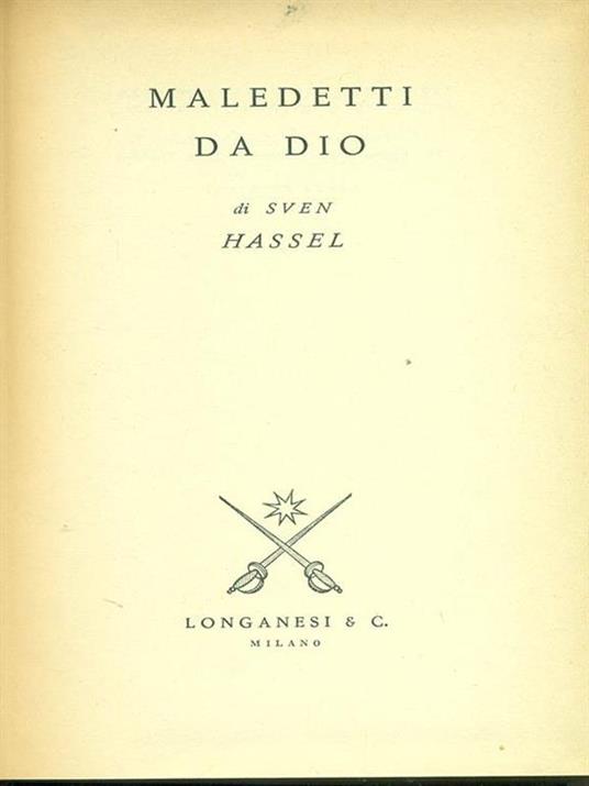 Maledetti da Dio - Sven Hassel - copertina