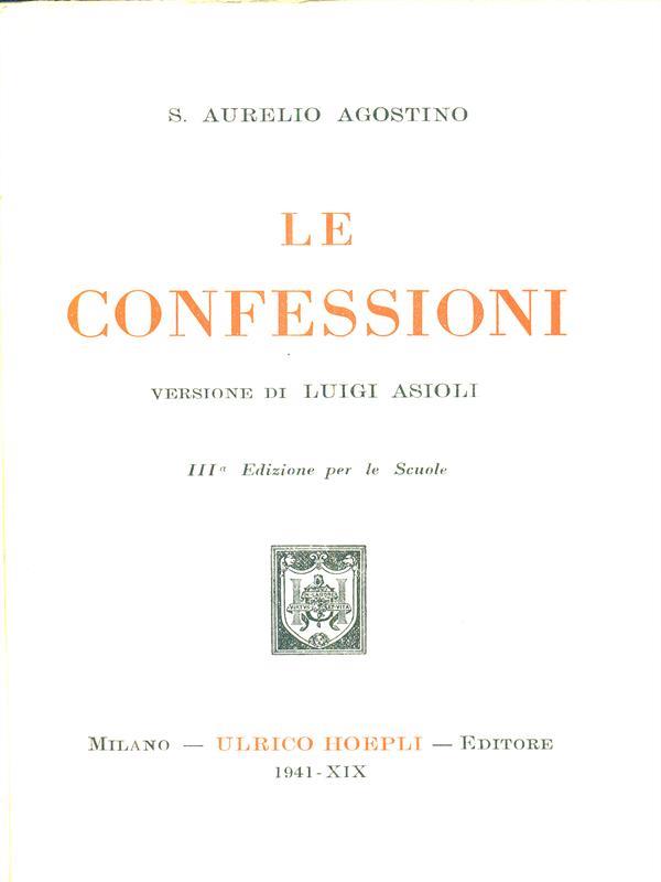 Le confessioni