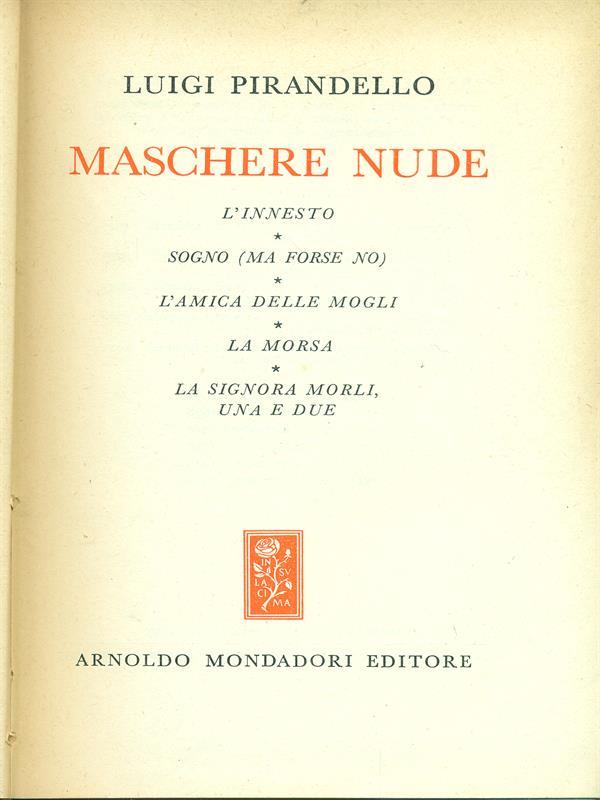 Maschere Nude VI