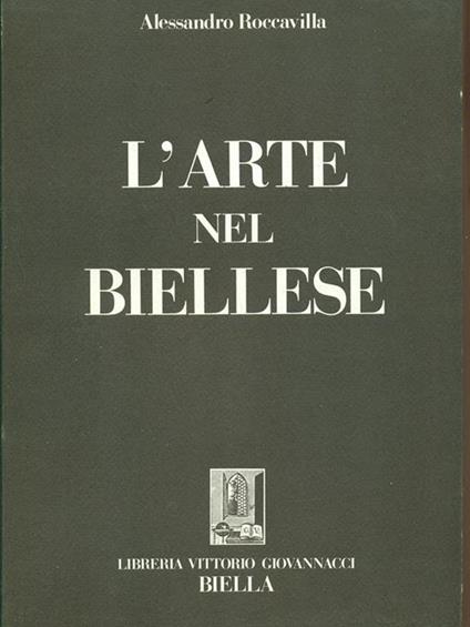 L' arte nel biellese - Alessandro Roccavilla - copertina