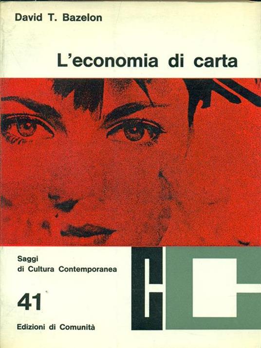 L' economia di carta - copertina