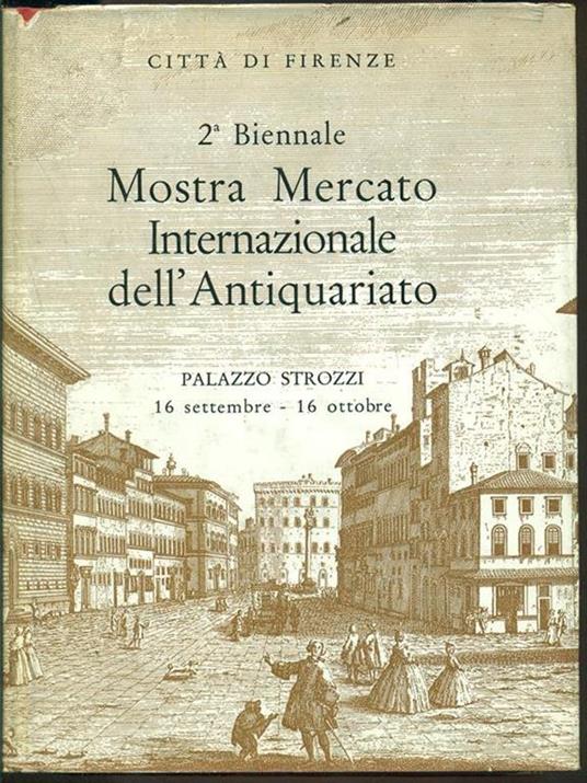 2° Biennale-Mostra Mercato Internazionale dell'Antiquariato 1961 - copertina
