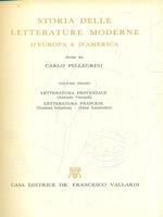 Storia delle letterature moderne d'Europa e d'America 6vv