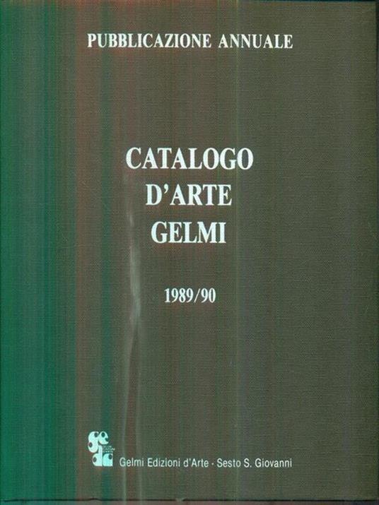 Catalogo d'arte Gelmi 1981/82 - copertina