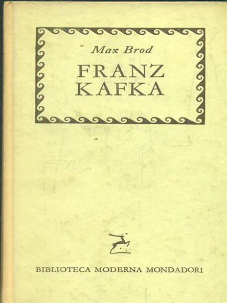 Franz Kafka - Max Brod - copertina