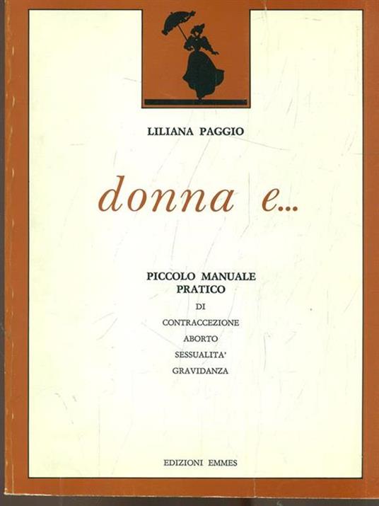 Donna e - Liliana Paggio - copertina