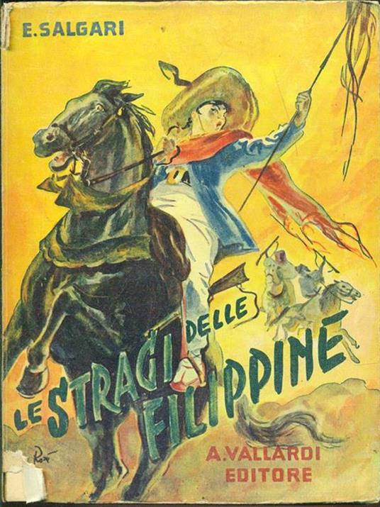 Le stragi delle Filippine - Emilio Salgari - copertina