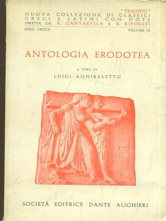 Antologia erodotea - Luigi Annibaletto - copertina