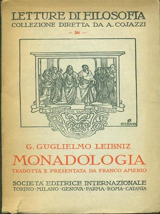 Monadologia - copertina