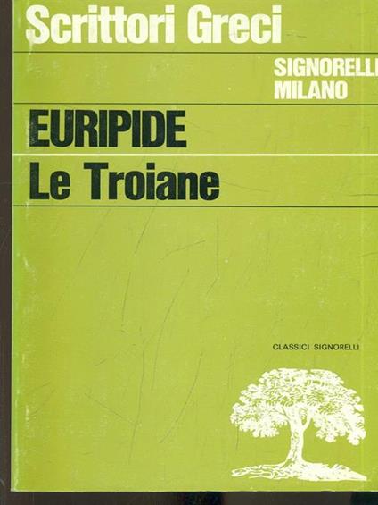 Le Troiane - Euripide - copertina