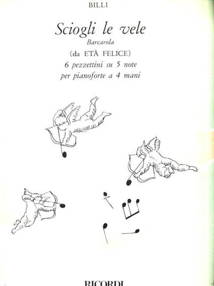 Sciogli le vele - Vincenzo Billi - copertina