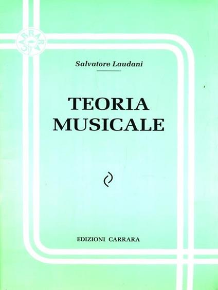 Teoria musicale - copertina
