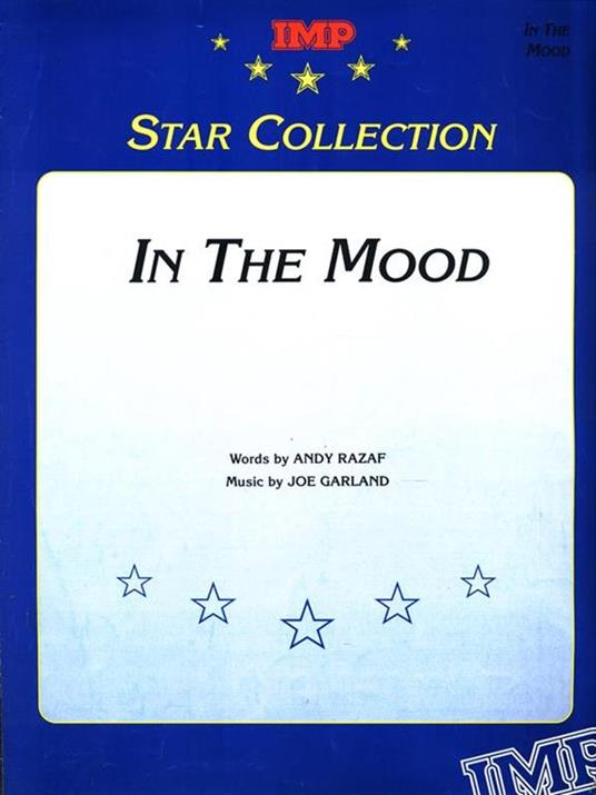 In The Mood - Andy Razaf - copertina
