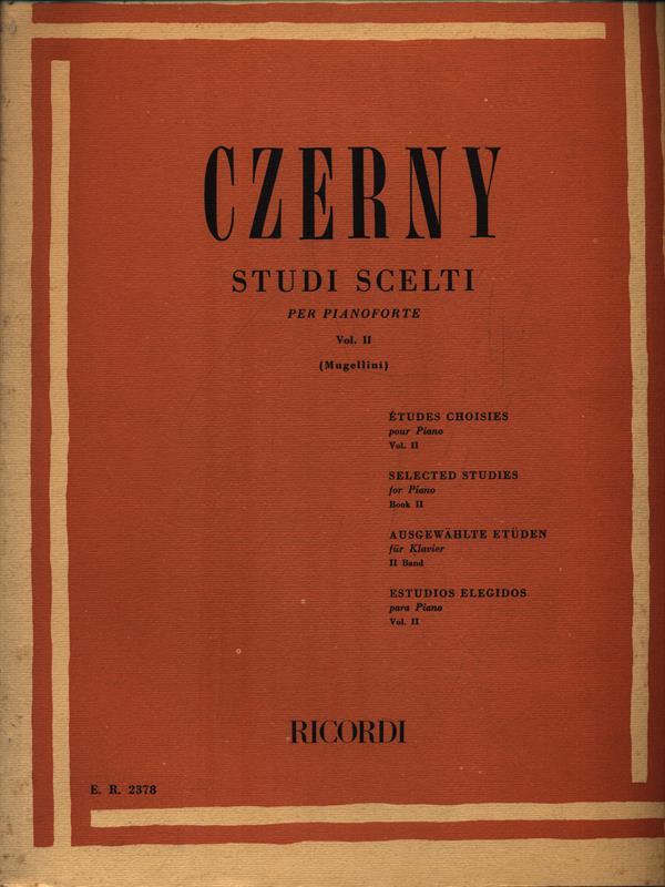 Studi scelti per pianoforte vol II