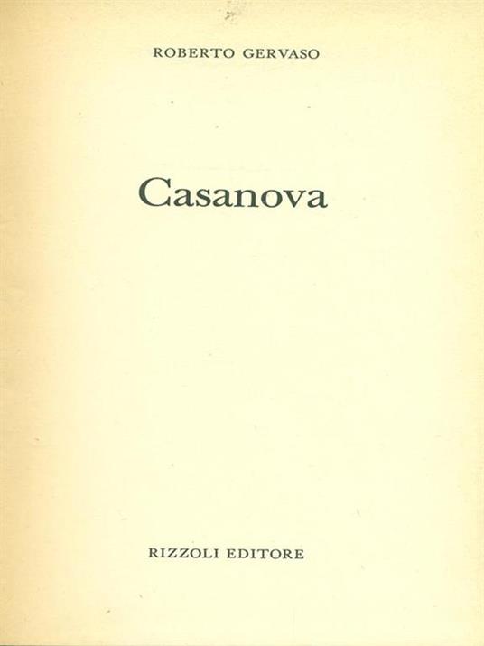 Casanova - Roberto Gervaso - 3