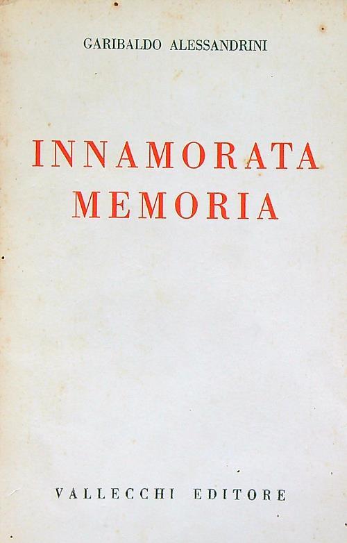 Innamorata memoria
