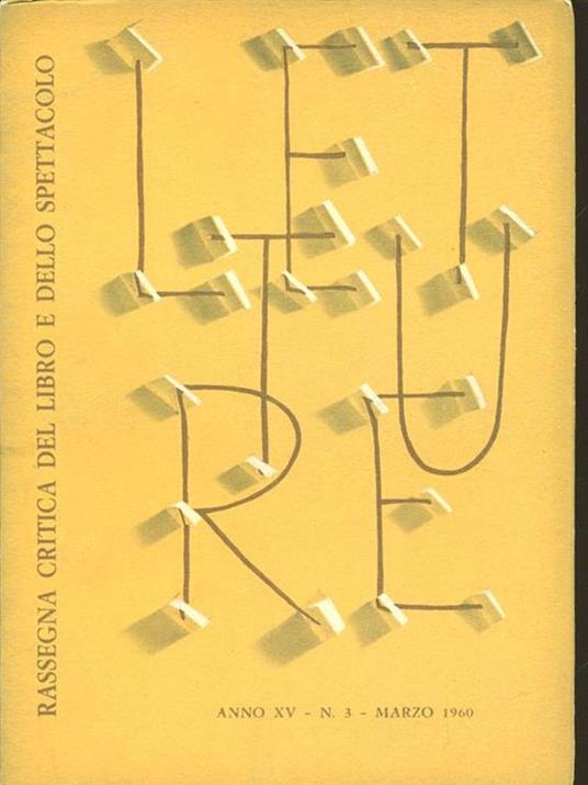 Letture anno XV. N3/ 21976 - copertina