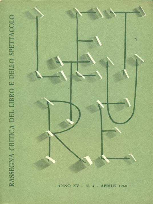 Letture anno XV. N4/ 22007 - copertina