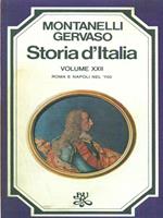 Storia d'Italia vol XXII. Roma e Napoli nel'700