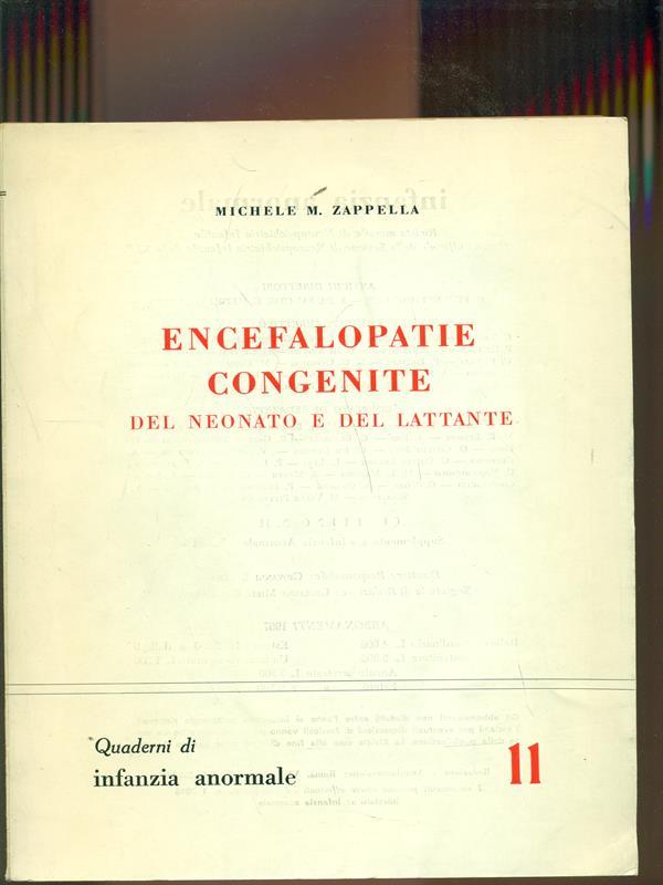 Encefalopatie congenite del neonato e del lattante