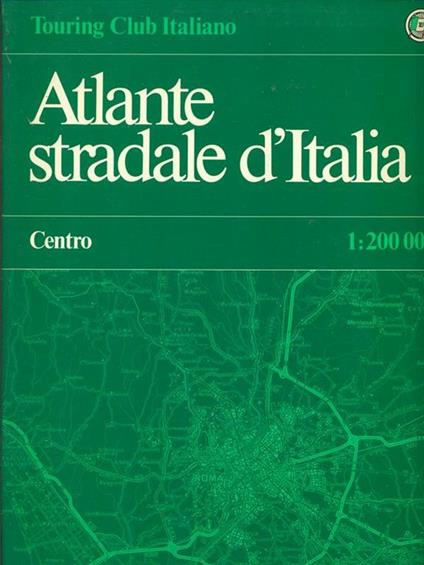 Atlante stradale d'Italia. Centro - copertina