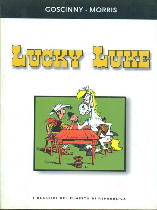 Lucky Luke - Goscinny - copertina