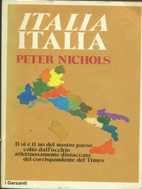 Italia, Italia - Peter Nichols - copertina