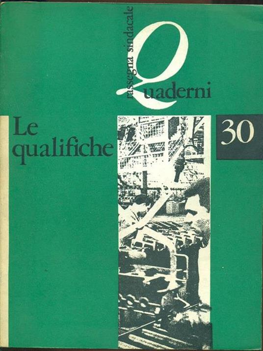 Le qualifiche-Quaderni n. 30 - copertina