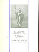 S. agostino dottore dottore della chiesa - S. Monicasua madre - S. agostino Vescovo
