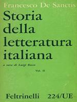 Storia della letteratura Italiana. Vol. II