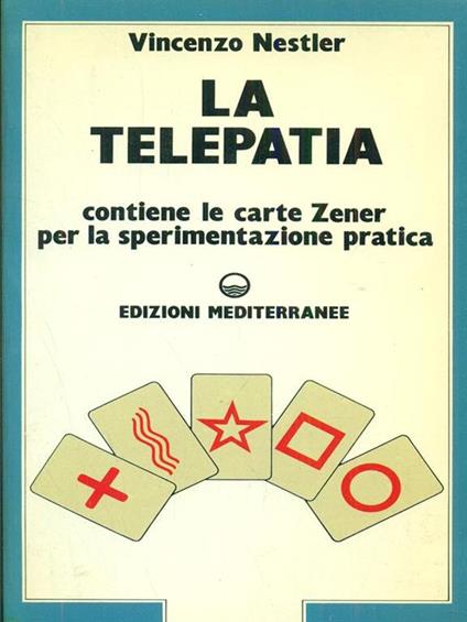 La telepatia - Vincenzo Nestler - copertina