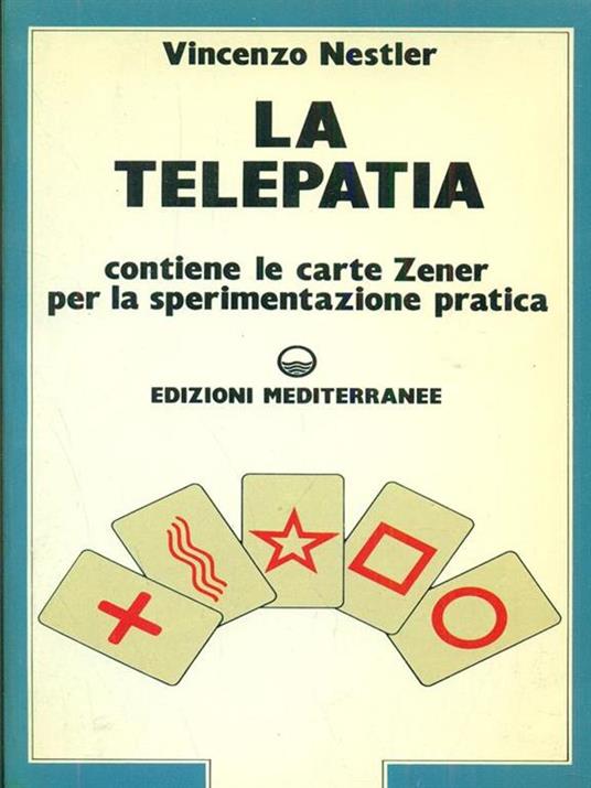 La telepatia - Vincenzo Nestler - copertina